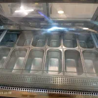 یخچال بستنی ۱۲لگنه استیل|فروشگاه و مغازه|کرج, منطقه ویژه اقتصادی پیام|دیوار