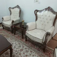 مبل استیل وناهار خوری ۸نفره