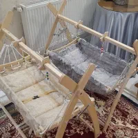 دو عدد گهواره ی ننو تمیز و سالم