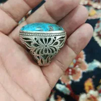 انگشتر نقره حدودا 40گرم کلکسیونی قول پیکر