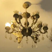 لوستر ۱۲ شعله