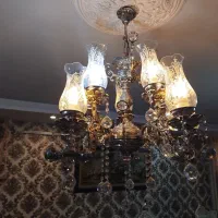 لوستر برنج انتیک|لوستر و چراغ آویز|مشهد, آزادشهر|دیوار