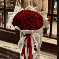 دسته گل رز ربانی باقیمت عالی مناسب ۱۹مهر روز دختر