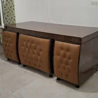 میز مدیریت لمسه نما چرم