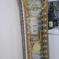 ساعت ایستاده برنجی طرح سیمرغ