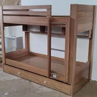 تخت دوطبقه پایه ال نردبانی|تخت و سرویس خواب|مشهد, شهرک امام هادی (شهرک غرب)|دیوار