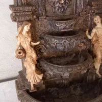 آبنما ساعت بزرگ دکوری|ساعت دیواری و تزئینی|تهران, آسمان|دیوار