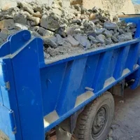 حمل بار نخاله ،ماسه و مصالح با نیسان کمپرسی ،جکی