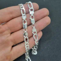 ست زنجیر و دستبند نقره مردانه مدل فیگارو|جواهرات|تهران, گیشا|دیوار