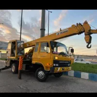 جرثقیل 7 تن دکل بلند همراه با سبد