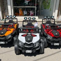 مرسدس بنز و لندکروز آفرود*جیپ شارژی بوئین زهرا|اسباب‌بازی بچه|بوئین زهرا, |دیوار