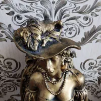 مجسمه پتینه کاری شده زیبا|مجسمه، تندیس، ماکت|مشهد, رستگار|دیوار