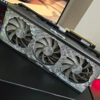 کارت گرافیک ۳۰۸۰ پلیت ۱۰ گیگ گیم راک|قطعات و لوازم جانبی رایانه|شیراز, معالی‌آباد|دیوار