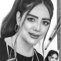 فروش ویژه طراحی چهره روز مادر و زن|تابلو، نقاشی، عکس|همدان, |دیوار