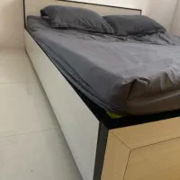 تخت خواب دو نفره mdf بدون تشک