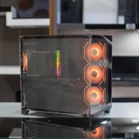 کیس گیمینگ با 12 گیگ گرافیک و I5-12400