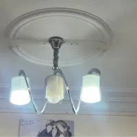 لوستر ۳ شعله در حد آکبند