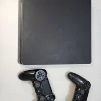 1tra PS4 slimتمیز بدون خط و خش کم کارکرد ۲ دسته|کنسول، بازی ویدئویی و آنلاین|قشم, |دیوار
