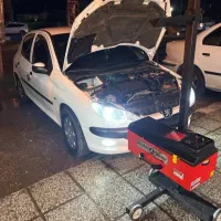 تنظیم چراغ خودرو با دستگاه