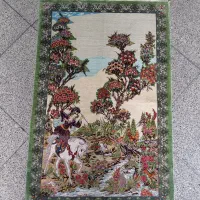 فرش دست بافت تمام ابریشم