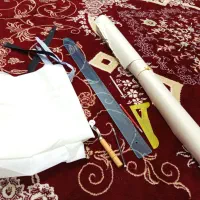 مقداری وسایل خیاطی