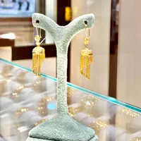 گوشواره لوستری طلا|جواهرات|بندرعباس, |دیوار