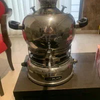 کتری  سماور گازی سه کاره پلان شش لیتری خیلی سالم|سماور، چای‌ساز، قهوه‌ساز|آمل, |دیوار