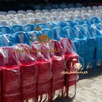 صندلی پلاستیکی باغی نهارخوری طرح کاربن(کارخانه)