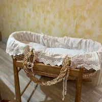 گهواره کودک حصیری