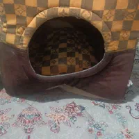 لانه پارچه ای گربه تاشو در حد نو