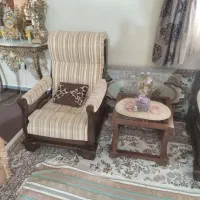 مبل ۷نفره آمریکایی|مبلمان خانگی و میز عسلی|هرسین, |دیوار