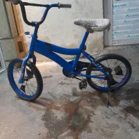 دوچرخه آبی دسته دوم . لاستیک نو هیچ مشکلی نداره|دوچرخه، اسکیت، اسکوتر|شاهین دژ, |دیوار