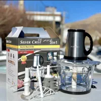 خردکن غذاساز کاسه پیرکس Silver crest اصلی باضمانت