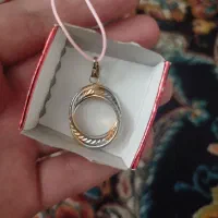 یک عدد پلاک نقره آبکاری طلا