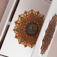 قرآن نفیس طرح شمسه عطری وزیری(۱۲۰)     فخررازی|کتاب و مجله مذهبی|تهران, بهارستان|دیوار