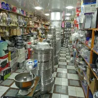 عمده وتک انواع ظروف آشپزخانه با چک