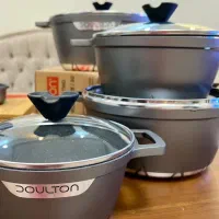 سرویس قابلمه چدن گرانیت