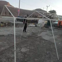 یک عدد چادر ضدآب اسکلت دار نو|کوهنوردی و کمپینگ|فولادشهر, سایت صنعتی کاوه|دیوار