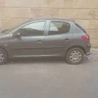 پژو 206 خاکستری تیپ 3 مدل 86|خودرو سواری و وانت|رشت, سعدی (تختی)|دیوار