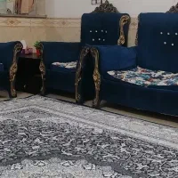 مبل سلطنتی کارکرده با جلو مبلی