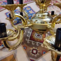 لوستر آبکاری طلا|لوستر و چراغ آویز|تهران, امامت|دیوار