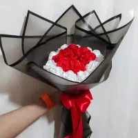 دسته گل رز جاودان|گل مصنوعی|شیراز, شاهچراغ|دیوار