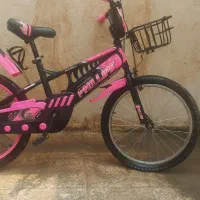 دوچرخه دخترانه 20 رنگ صورتی