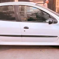 ۲۰۶ تیپ۲سال۸۹ سفید