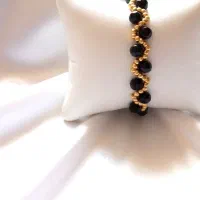 دستبند کریستالی مدل زیگزاگ (طراحی پرطرفدار)