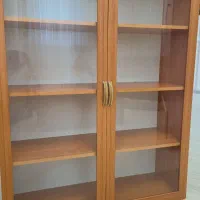 کتابخونه شیشه دار|کتابخانه، شلف، قفسههای دیواری|اردبیل, |دیوار