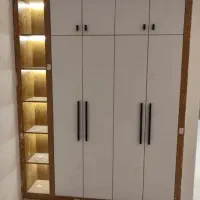 کابینت ام دی اف دکوراسیون چوبی کمد دیواری با طراحی|خدمات پیشه و مهارت|مشهد, تربیت (صدف)|دیوار