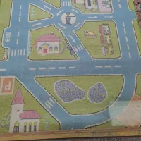 فرش اتاق خواب کودک ابعاد ۱.۵×۱ در حد نو|فرش|چهاردانگه (تهران), |دیوار