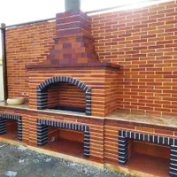 شومینه باربیکیو کباب پز