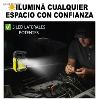 چراغ و پروژکتور اضطراری دارای پاوربانک